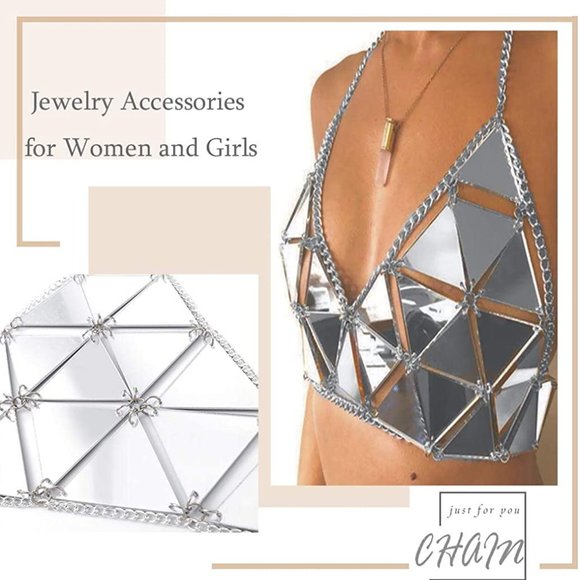 Party Nighclub Bra Jewelry Accessories for Women - Picture 2 of 6